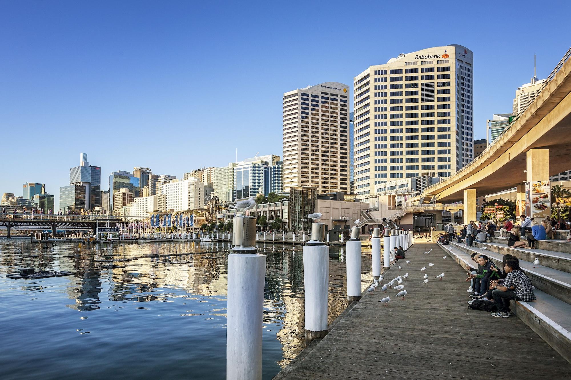 Aparthotel Apx Darling Harbour Sídney Exterior foto